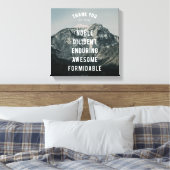 Toile Altitude glorieuse #2 (12x12) (Insitu(Chambre))