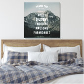 Toile Altitude glorieuse #2 (24x24) (Insitu(Chambre))