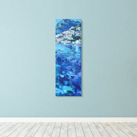 Toile Amalfi Blues (Insitu (Plancher de Bois))