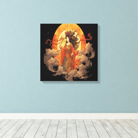 Toile Amaterasu (Insitu (Plancher de Bois))