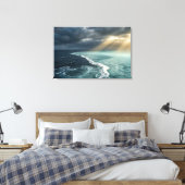 Toile Amazon Meeting of Waters - Realistic Zen Landscape (Insitu(Chambre))