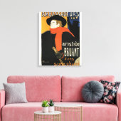 Toile Ambassadeurs Aristide Bruant par Lautrec (Insitu(Salon))