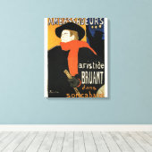 Toile Ambassadeurs Aristide Bruant par Lautrec (Insitu (Plancher de Bois))