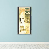 Toile Ambassadeurs Yvette Guilbert par Theophile Steinle (Insitu (Plancher de Bois))