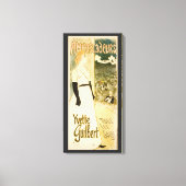 Toile Ambassadeurs Yvette Guilbert par Theophile Steinle (Recto)