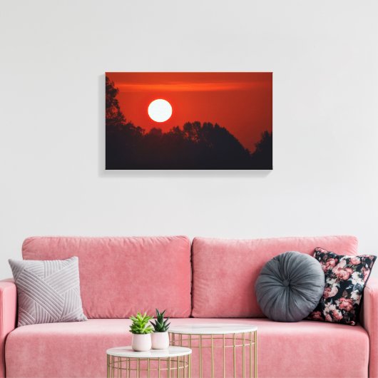 Toile Amber Sunrise (Insitu(Salon))