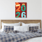 Toile Ambiance de Noël 2026 🎅✨ (Insitu(Chambre))