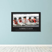 Toile Ambition : Citation Inspirationnelle (Insitu (Plancher de Bois))