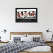 Toile Ambition : Citation Inspirationnelle (Insitu(Chambre))