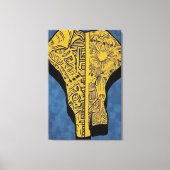 Toile Âme de l'Afrique (Recto)