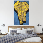 Toile Âme de l'Afrique (Insitu(Chambre))