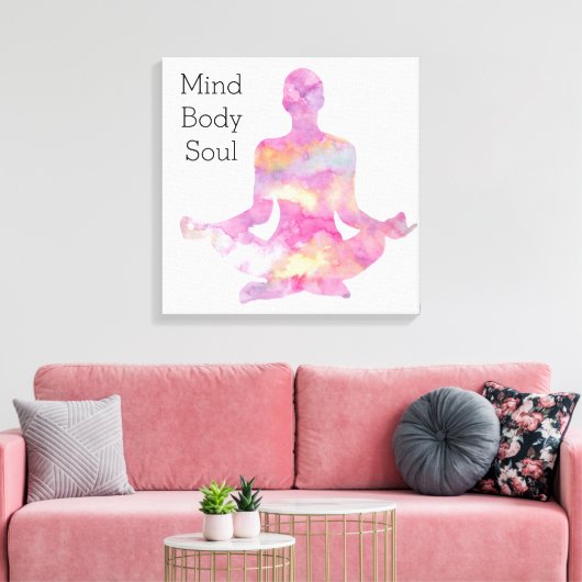 Toile Âme du corps mental (Insitu(Salon))