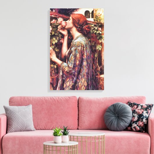 Toile Âme du Rose Waterhouse Art (Insitu(Salon))