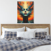 Toile Âme Fougueuse (Insitu(Chambre))
