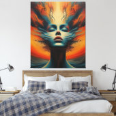 Toile Âme Fougueuse (Insitu(Chambre))