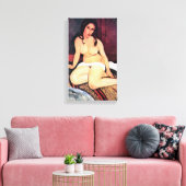 Toile Amedeo Modigliani - Femme assise (Insitu(Salon))