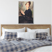 Toile Amedeo Modigliani - Portrait de Dedie Hayden (Insitu(Chambre))
