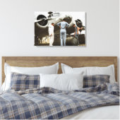 Toile Amelia Earhart Lockheed Model 10 Electra 1937 (Insitu(Chambre))