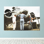 Toile Amelia Earhart Lockheed Model 10 Electra 1937 rest (Insitu (Plancher de Bois))