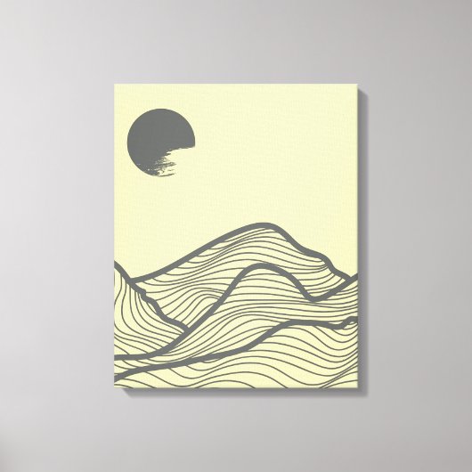 Toile Aménagement de montagne (Recto)