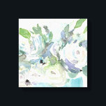 Toile Aménagement de printemps - Bouquet d'aquarelle<br><div class="desc">Spring Arrangement II de Samuel Dixon. Avec un bouquet de fleurs aquarelles dans une palette de couleurs très muettes.</div>