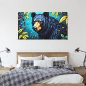 Toile American Black Bear – Majesty of the Woods (Insitu(Chambre))