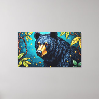 Toile American Black Bear – Majesty of the Woods