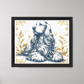 Toile American Cocker Spaniel Canvas Print (Recto)
