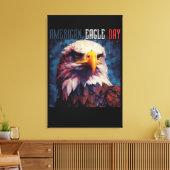 TOILE AMERICAN EAGLE DAY (Insitu(Salon))