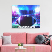 TOILE AMERICAN FOOTBALL - FOOTBALL - TOUCHDOWN (Insitu(Salon))