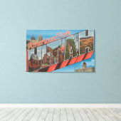 Toile American Fork, Utah - Scènes de grandes lettres (Insitu (Plancher de Bois))