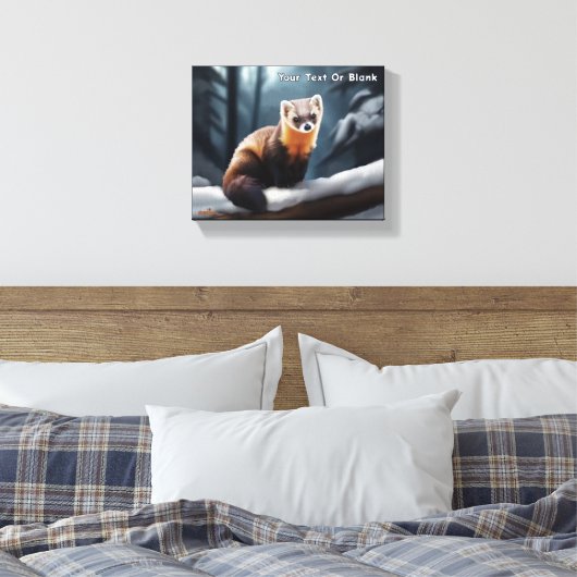 Toile American Pine Marten (Insitu(Chambre))
