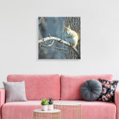 Toile American Red Squirrel - Photographie de la faune (Insitu(Salon))