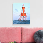 Toile American Shoal Lighthouse, Florida Canvas Imprimer (Insitu(Salon))