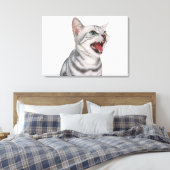 Toile American Shorthair 5 (Insitu(Chambre))