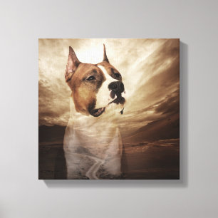 Toile American Staffordshire Terrier - Amstaff
