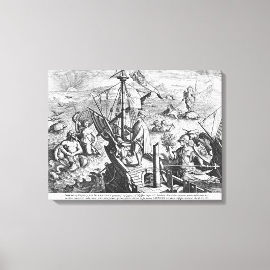 Toile Amerigo Vespucci (Recto)