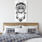 Toile Amérindien (Insitu(Chambre))