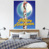 Toile Amérindien fier (Insitu(Chambre))