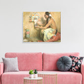 Toile Amérindiens vintages, Hopi Katchina par Couse (Insitu(Salon))