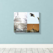 Toile Amérique (Insitu (Plancher de Bois))