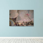 Toile Amérique, détail de la gloire de l'Espagne II (Insitu (Plancher de Bois))