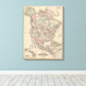 Toile Amérique du Nord 14 (Insitu (Plancher de Bois))