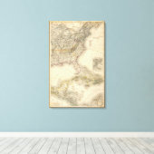 Toile Amérique du Nord 29 (Insitu (Plancher de Bois))