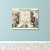 Toile Amérique du Nord 34 (Insitu (Plancher de Bois))