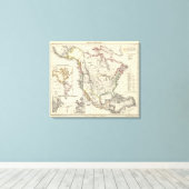 Toile Amérique du Nord 8 (Insitu (Plancher de Bois))