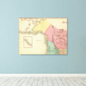 Toile Amérique du Nord du Nord (Insitu (Plancher de Bois))