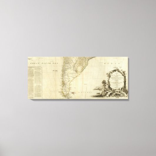 Toile Amérique du Sud (Recto)