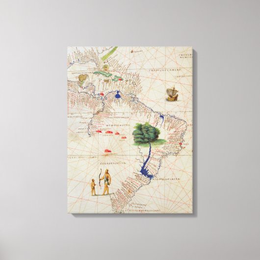 Toile Amérique du Sud (Recto)