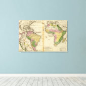 Toile Amérique du Sud, Afrique (Insitu (Plancher de Bois))